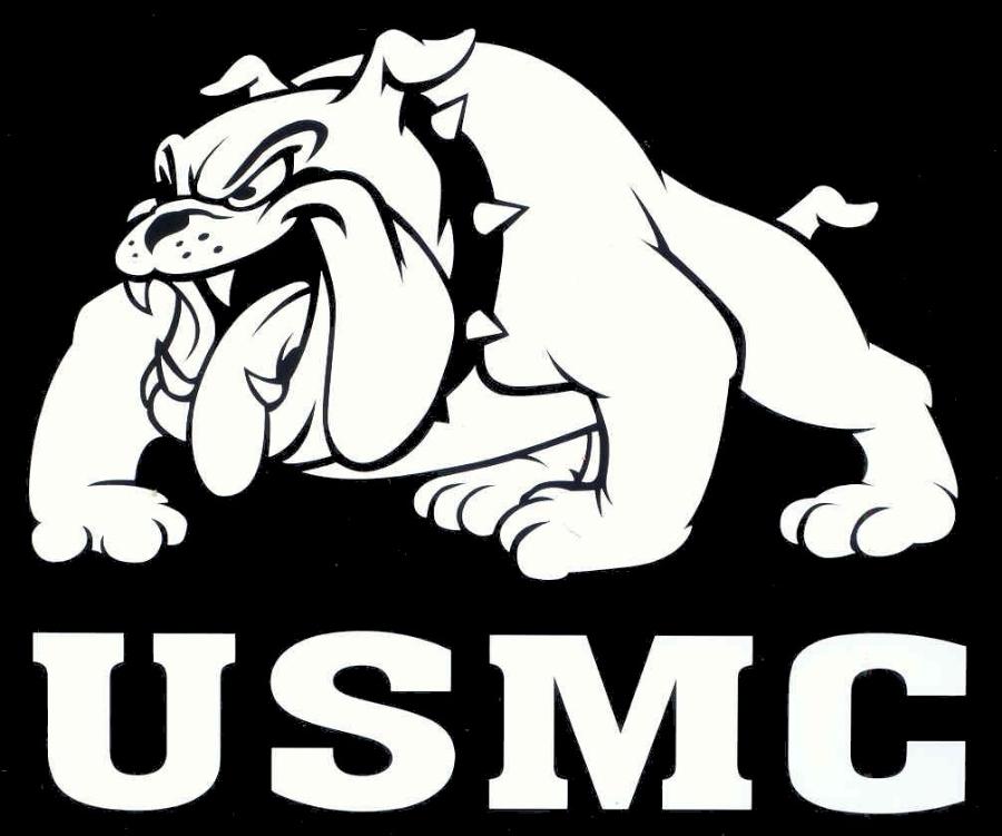 Marine Corps Logo Black And White